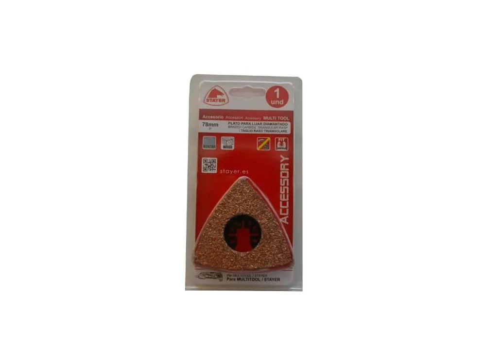Deska brusná diamantová k MULTI, 78 x 78 x 78 mm, STAYER