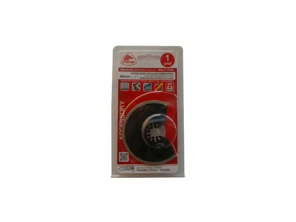Půlkotouč segmentový diamantový k MULTI, Ø 88 mm, STAYER