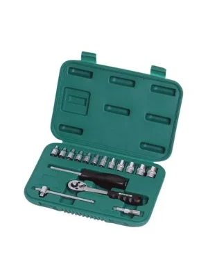 Gola sada PROFI, 16 ks, 1/4", plast obal, CrV, FESTA