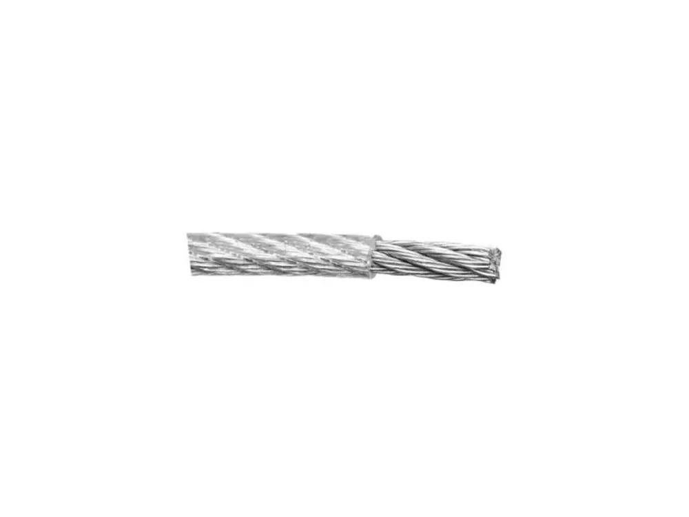 Lanko ocelové pozinkované v PVC, ø 5/6 mm x 50 m
