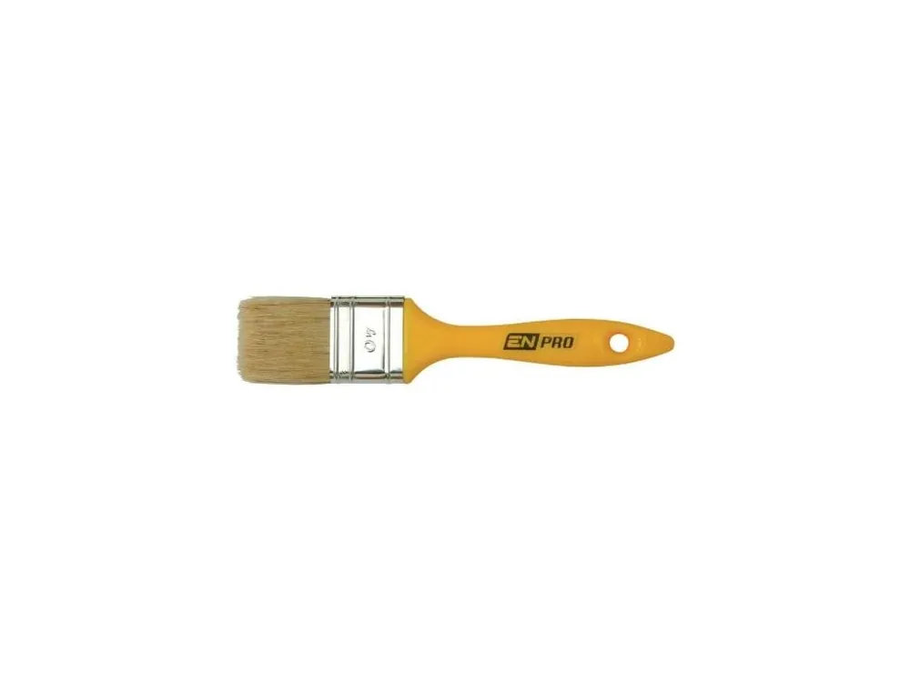 Štětec plochý, 1,5", žlutý, ENPRO