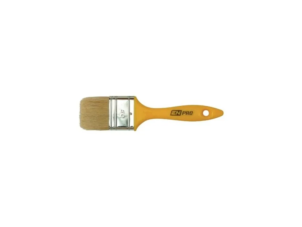 Štětec plochý, 2", žlutý, ENPRO