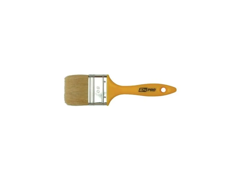 Štětec plochý, 2,5", žlutý, ENPRO