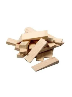 Klínky montážní dřevěné WOODY, 80 x 25 x 10 - 3 mm, 20 ks