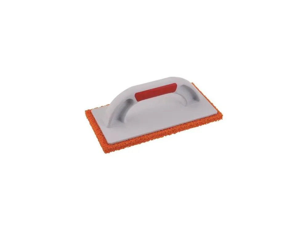 Hladítko plastové s houbou hrubou, 250 x 130 x 12 mm