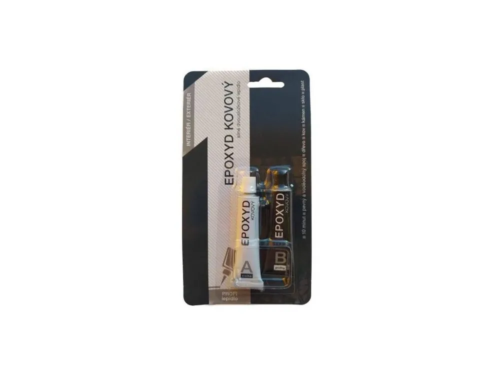 Epoxyd kovový dvousložkový CARTELL, 2 x 12 g