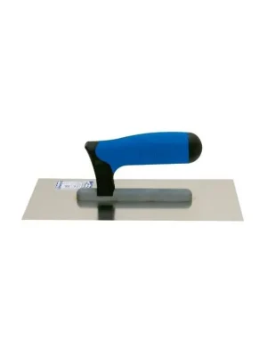Hladítko nerez hladké, 270 x 130 mm, gumová rukojeť, KUBALA ENPRO