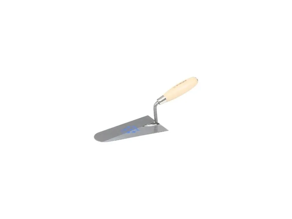 Lžíce ocel půlkulatá broušená, 200 mm, dřevěná rukojeť
