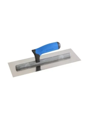 Hladítko nerez hladké, 350 x 130 mm, gumová rukojeť NEW