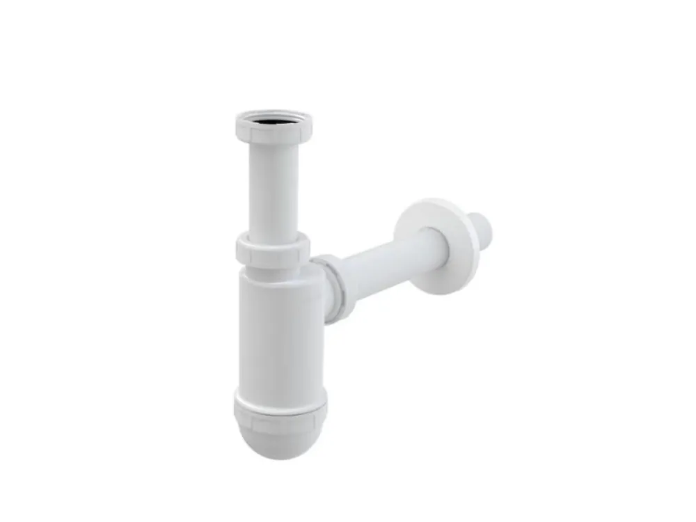 ALCA A 430 umyvadlový sifon pr.32mm ,s převlečnou maticí 5/4 pp bíla