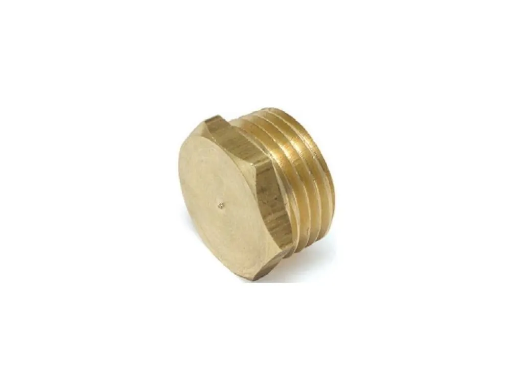 Zátka 8292 1 1/4", s vnějším závitem, mosaz