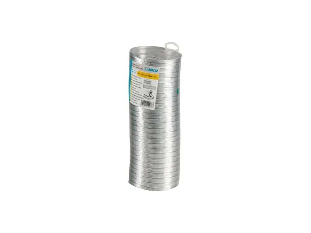 Potrubí flexo Al – Ø 100 x 300 – 1000 mm 0602