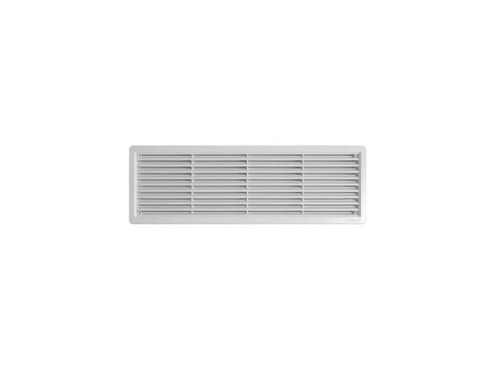 Mřížka větrací dveřní VMD, 400 x 130 mm, 2 ks, bílá 0231