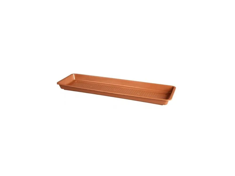 Podmiska pod truhlík GARDEN plastová 50cm, terakota
