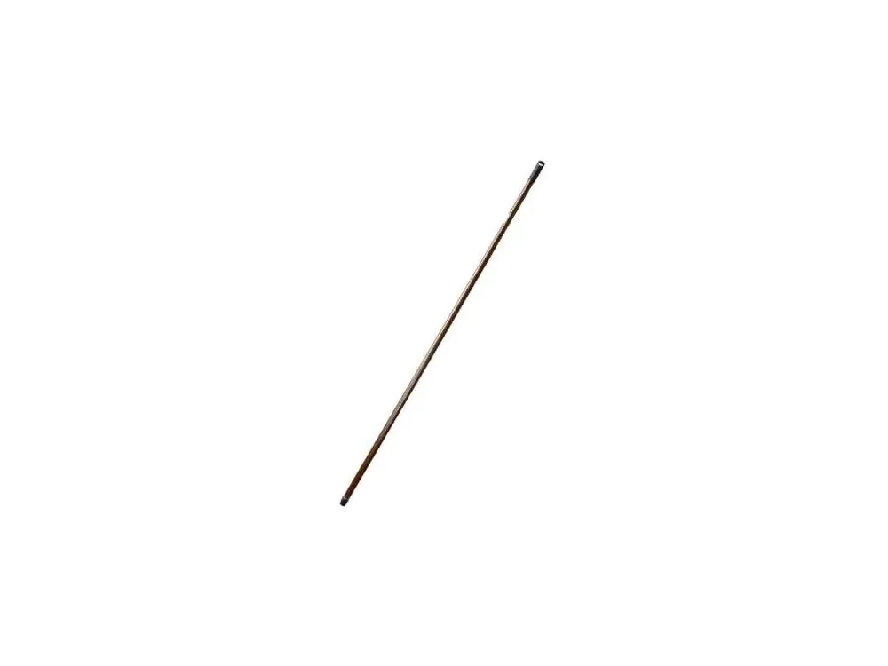 Násada na smeták kovová, 130 cm, s hrubým závitem