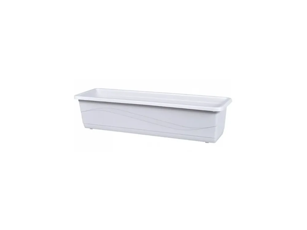 Truhlík LOBELIA MODERN plastový matný 60cm, bílá