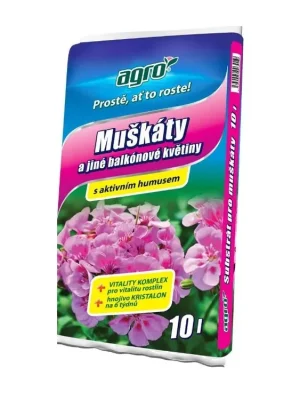 AGRO Sub. pro muškáty 10 l