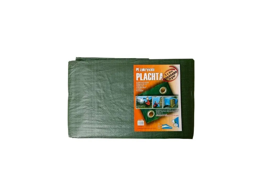 Plachta zakrývací STANDARD, 2 x 3 m, zelená