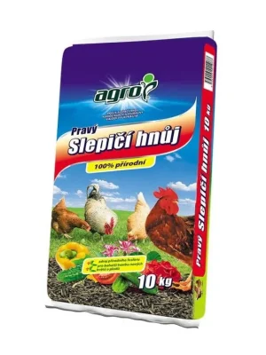 AGRO Pravý slepičí hnůj 10 kg