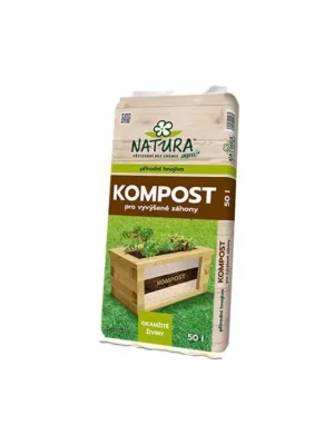 NATURA Kompost pro vyvýšené záhony 50 l