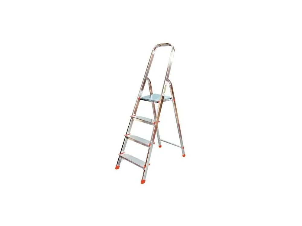 Schůdky Al, 4 příčky, nosnost 120 kg, ALVE 2914