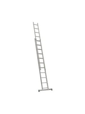 Žebřík Al, 2 x 11 příček, 3,13 m, 5,12 m, výsuvný, ALVE 7211