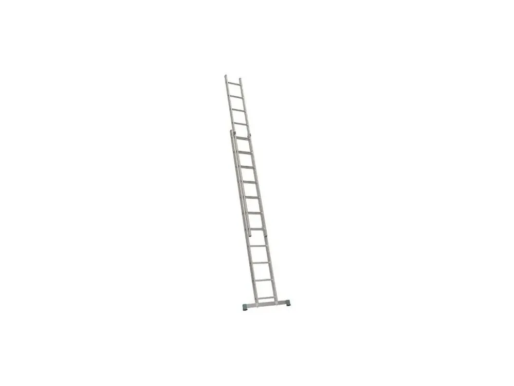 Žebřík Al, 2 x 11 příček, 3,13 m, 5,12 m, výsuvný, ALVE 7211