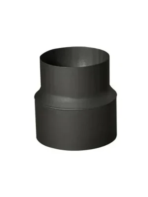 Přechodka kouřovodu 1,5 mm 180/150 mm, černá