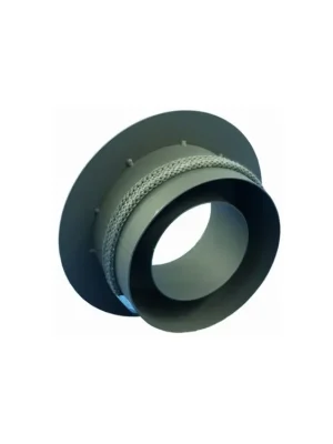 Redukce kouřovodu do keramických komínů s kroužkem 1,5 mm 160/130 mm, černá