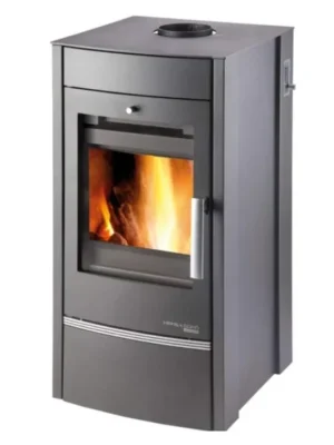 HAAS+SOHN Kamna krbová ALMO II 3,3 - 10,2 kW s výměníkem 7,8 kW, antracit