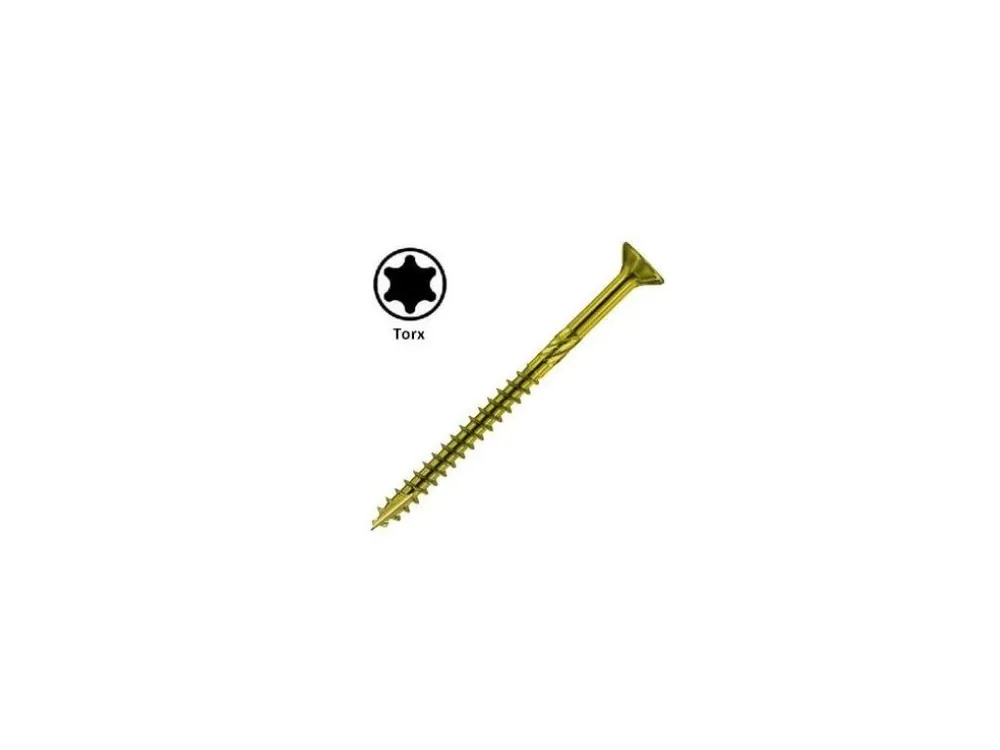 Vrut stavební se zápustnou hlavou torx, 6x40/24 mm