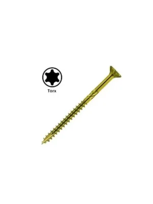 Vrut stavební se zápustnou hlavou torx, 5x100 mm