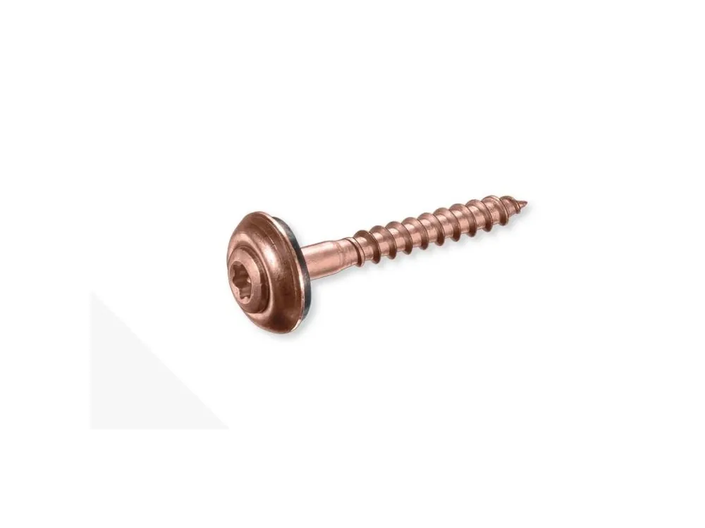 Klempířský šroub 4,5x25 mm, zvýšená zapuštěná hlava, nerez ocel A2