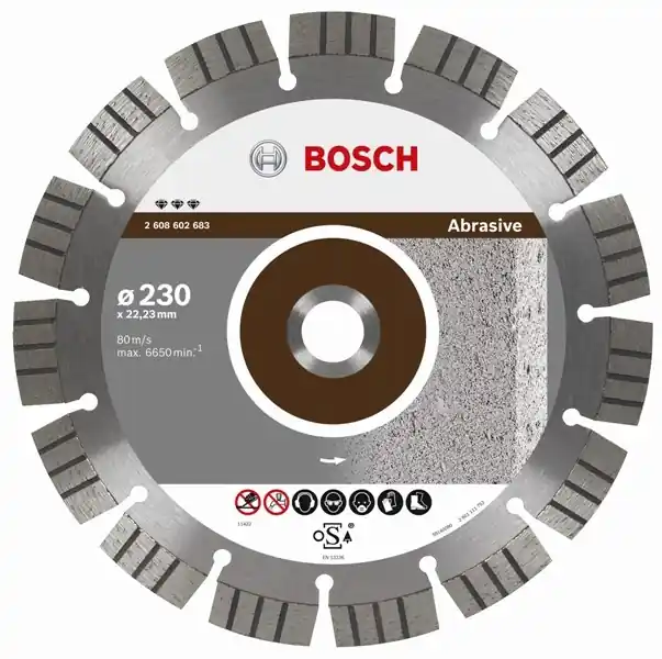 Diamant BOSCH Abrasiv BEST
