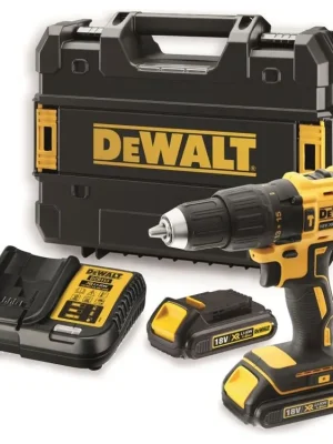 Aku bezuhlíková příklepová vrtačka 18V XR 1,5Ah Li-Ion DCD778S2T DeWALT