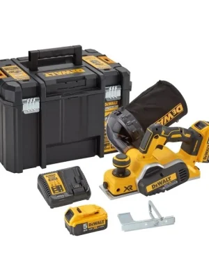 Aku bezuhlíkový hoblík 18V XR 5,0Ah Li-Ion DCP580P2 DeWALT