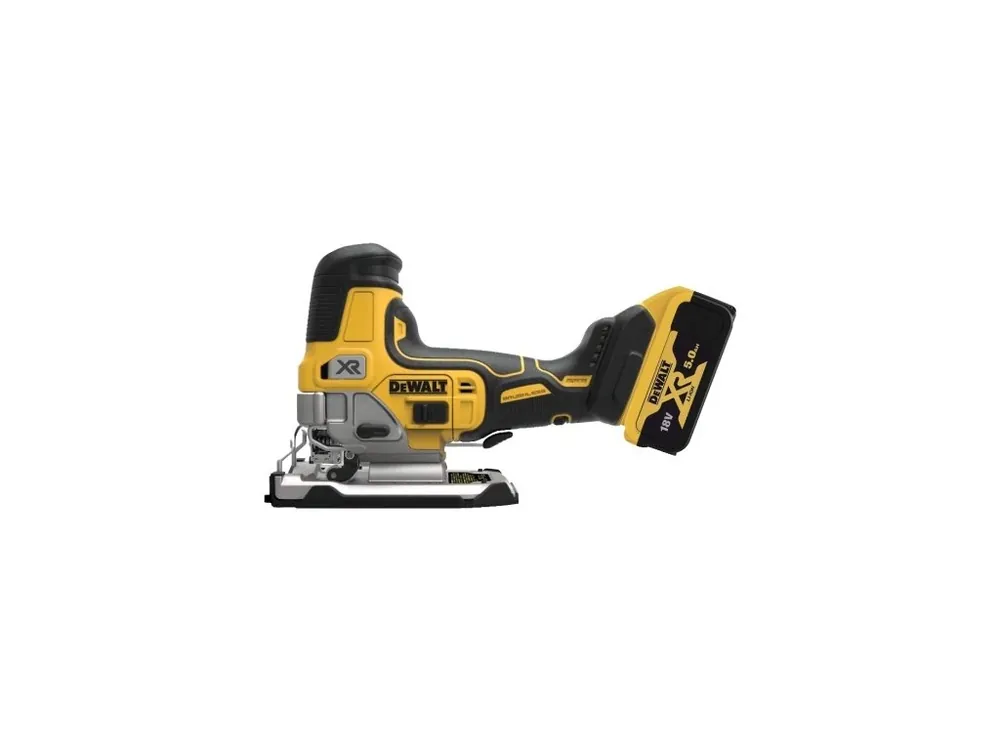 Aku bezuhlíková přímočará pila 18V XR 5,0Ah Li-Ion DCS335P2 DeWALT