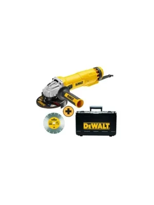 Úhlová bruska 125 mm, 1200W + diamantový kotouč DWE4217KD DeWALT