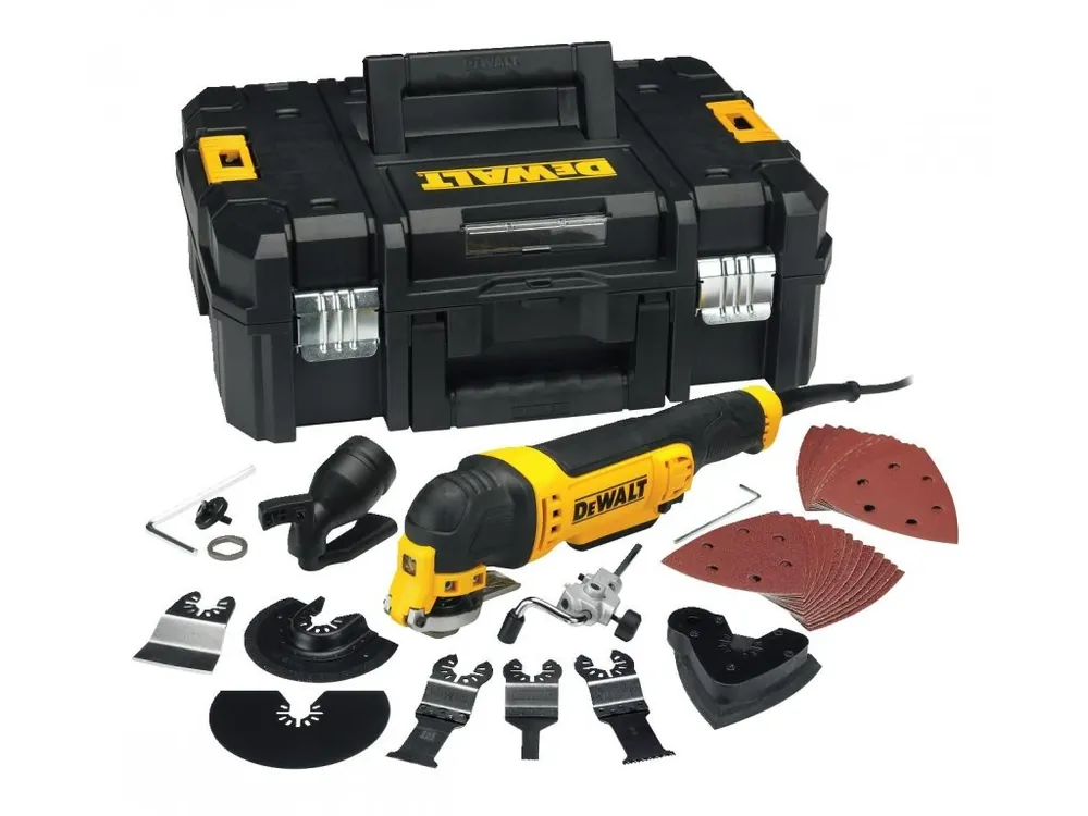 Oscilační multibruska 300W s příslušenstvím DWE315KT DeWALT