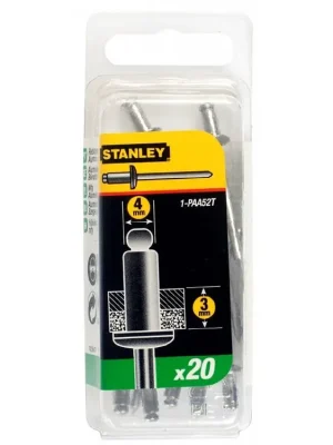 Nýty trhací hlíníkové 4x3mm STANLEY 1-PAA52T