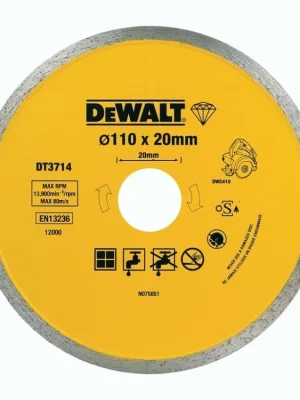 Dia řezný kotouč DT3714 na řezání dlaždic pro řezačku DWC410 DeWALT