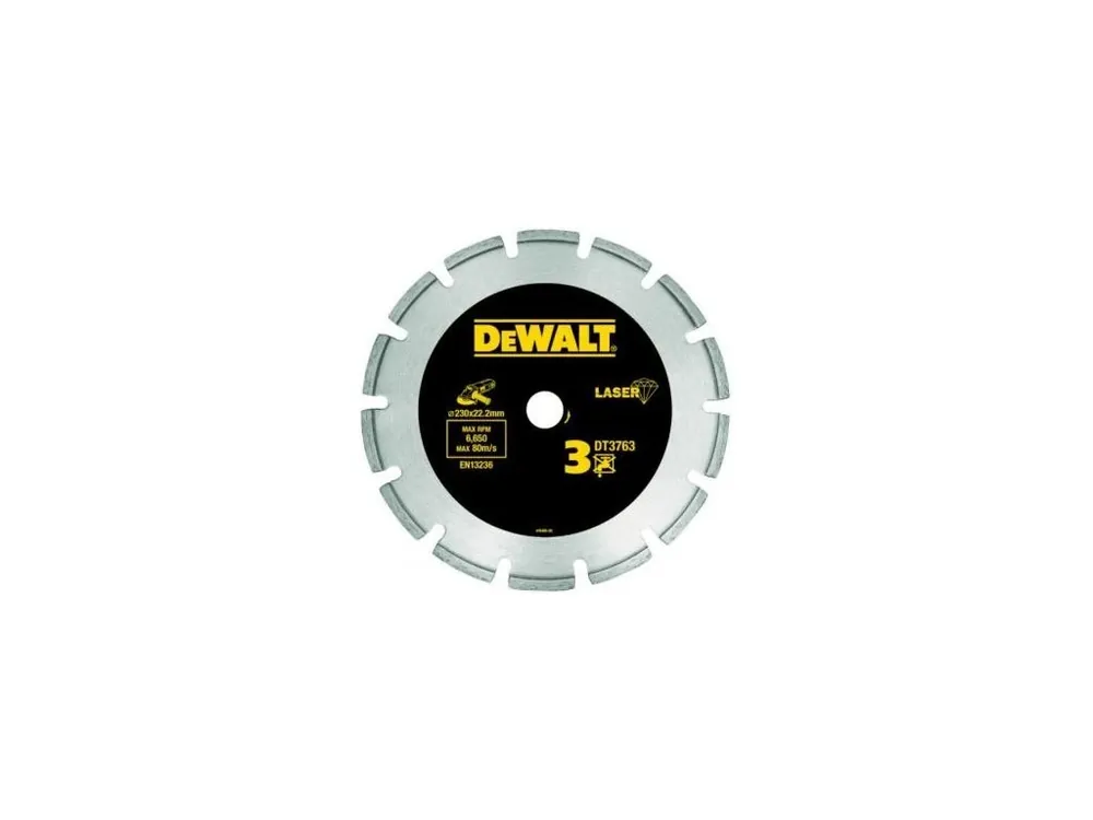 Dia řezný kotouč 125mm Laser3 Profi na tvrdé materiály a žulu DeWALT DT3761