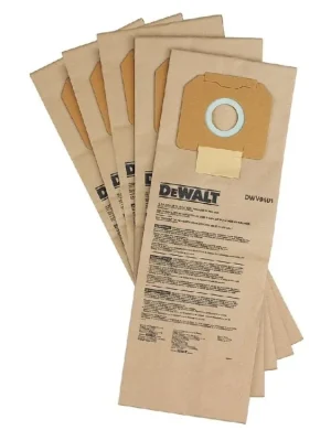 Filtrační papírový sáček bal.5ks DWV9401 pro vysavače DeWALT