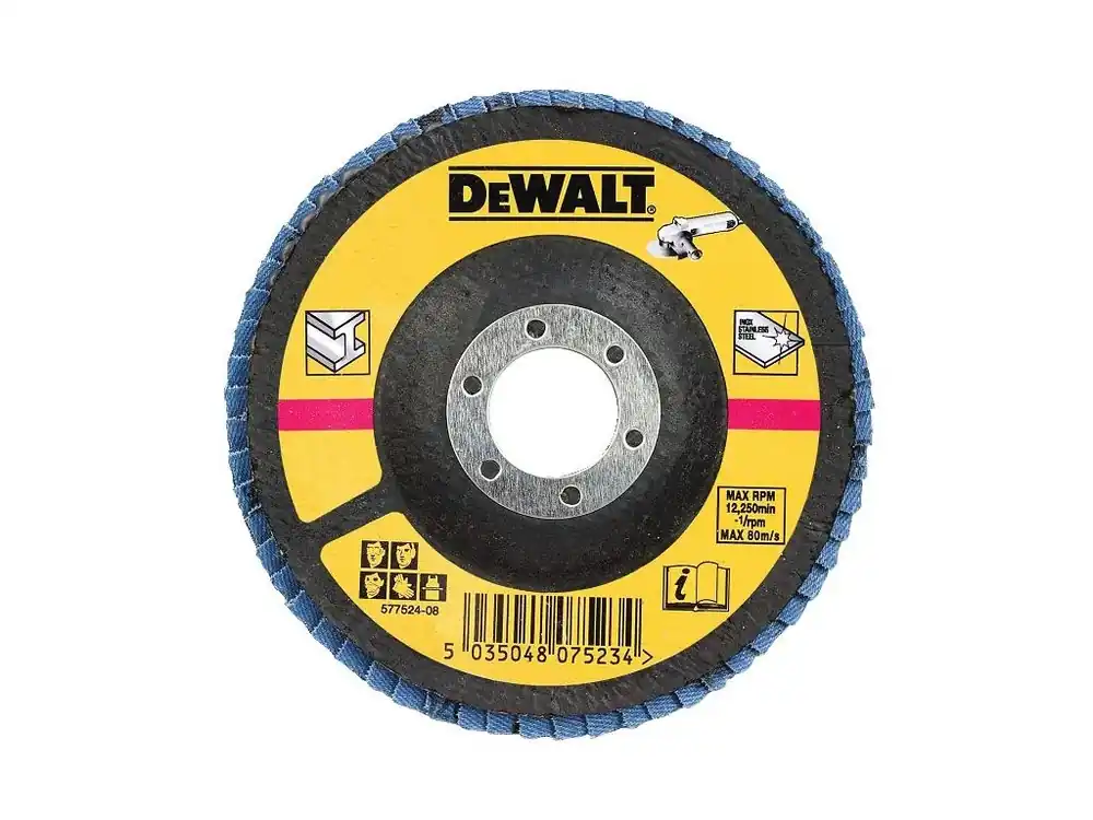 Brusný lamelový kotouč 125mm P80 vypouklý DT3267 DeWALT