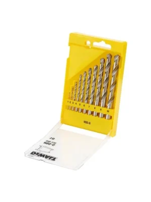 Sada vrtáků do kovu HSS-G 10dílná DeWALT DT5921