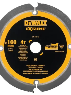 Pilový kotouč na cementovláknité desky 160 x 20 DeWALT DT1470