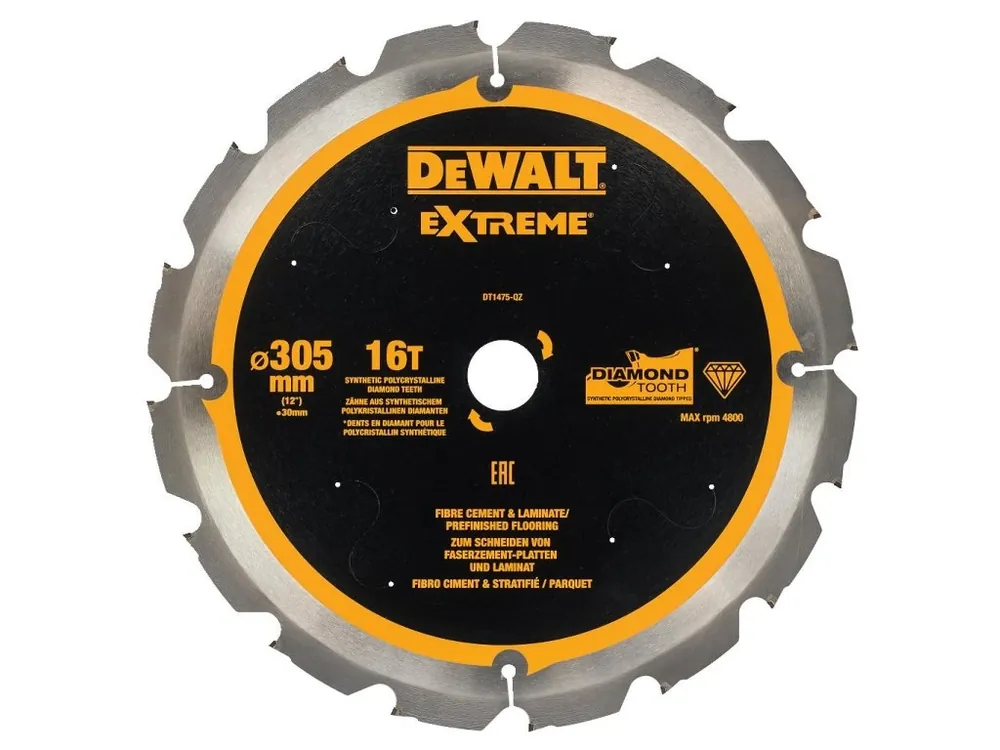 Pilový kotouč na cementovláknité desky 305 x 30 DeWALT DT1475