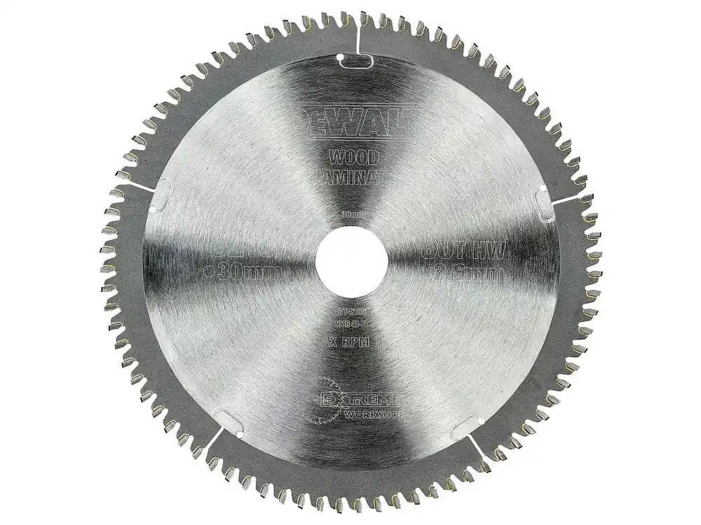 Pilový kotouč 216x2,6x30mm, 80 zubů DT4286 DeWALT