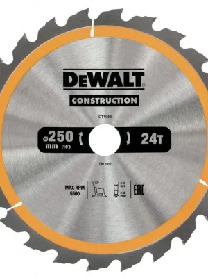 Pilový kotouč 250x3,0x30mm, 24 zubů DT1956 DeWALT