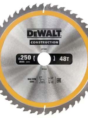 Pilový kotouč 250x3,0x30mm, 48 zubů DT1957 DeWALT